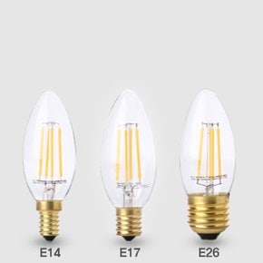 LED 에디슨 전구 COB 포커스 FOCUS 촛대구 3.5W 주광 전구