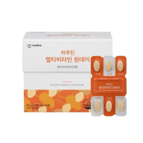 [11일 13시 결제건까지 명절전배송]하루틴 멀티비타민 원데이 1000mg x 90정 (3개월분) / 비타민13종+미네랄