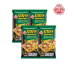 UNO 사각피자 콤비네이션 120g x 4개