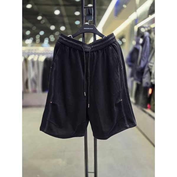 [시흥점] 워싱라인 베어포인트 버뮤다핏 스트링반바지블랙/JHZZ81413BK