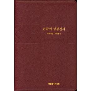 큰글씨 성경전서(개역개정/새찬송가/NKR83TU(우피)/특대/버건디)