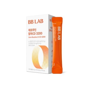 뉴트리원 비비랩 제로루틴 알파CD 3200 1박스 14일분