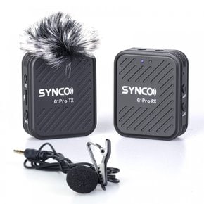 SYNCO G1A1 PRO PC, iPhoneAndroid YouTubeVlog 무선 핀 마이크, 음량 조정 자동 페어링 노이즈