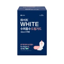  화이트 수퍼흡수 드림가드 수퍼롱 16입