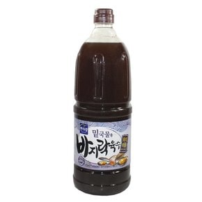 면사랑 밑국물용 바지락 육수 1.8L