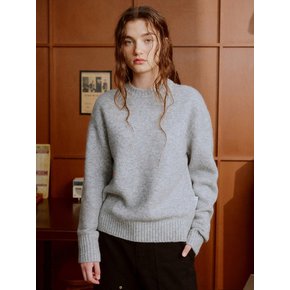 Cozy Hairy Sweater (GREY)