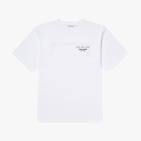 [여주점] STACK LOGO TEE-WHITE