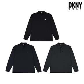 [DKNY GOLF] 24SS 긴팔 카라티 남성 3종세트 A