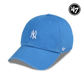 47브랜드 뉴욕 양키스 NY 스몰 로고 MLB 엠엘비 볼캡 야구 모자 블루 라즈 B-BSRNR17GWS-BZ