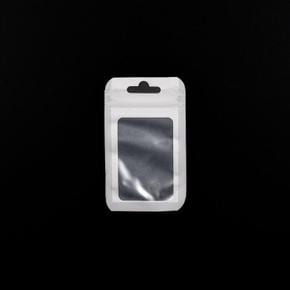 컬러 포장용 반투명 미니 지퍼백 화이트 6x10cm (S41306704)