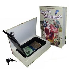 제이큐 소설책금고 북세이프 비밀금고 이상한나라의 엘리