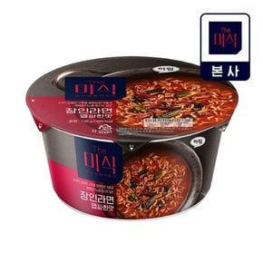 The미식 장인라면 맵싸한맛 컵
