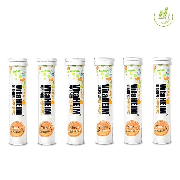 발포 비타민 아연 비타민 20정 6통