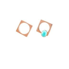 Amazonite Theoria Earrings