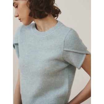 지에마르 TULIP KNIT SKY BLUE