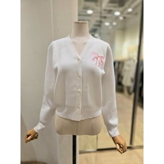 플라스틱아일랜드 [부산점] 리본자수 가디건 (PR2KG00361)