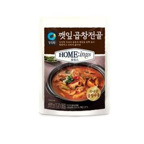 호밍스 깻잎곱창전골400g(소비기한 24.9.4일 1+1 임박상품행사:의정부점)