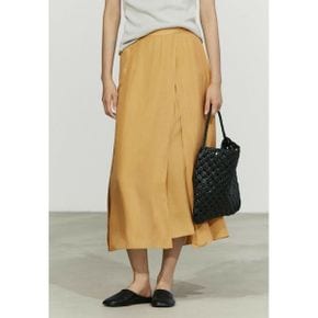 Massimo Dutti 마시모 두띠 A라인 스커트 - 연노랑 8034677