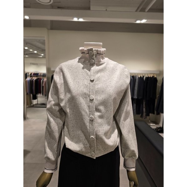 [파주점] 울 컬러 볼륨 블라우스 JPBA0BL241