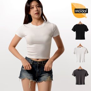 시원하고 쾌적한 여름 바비 모달 쫀쫀티셔츠 반팔티
