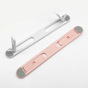 노트북 거치대 경량 슬림형 부착식 높이조절 휴대용 책상 받침대
