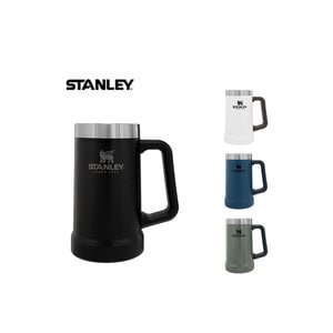  [해외]스탠리 어드벤쳐 빅 그립 비어 스테인 머그 (Stanley Adventure Big Grip Beer Stein Mug) / 캠핑컵 캠핑머그잔