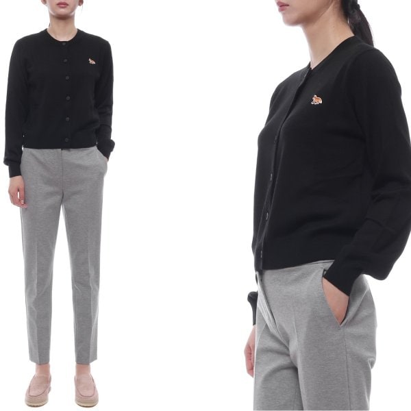 [부산점] 25FW 여성 베이비 폭스 울 가디건 (PW00502KT1181 P199 25F)