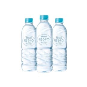 농심 백산수 무라벨 500ml x 40병 생수