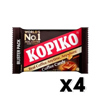  코피코 커피맛캔디 블리스터팩 사탕간식 32g x 4개