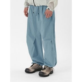 UNISEX 와이드 스트링 팬츠_SKY BLUE