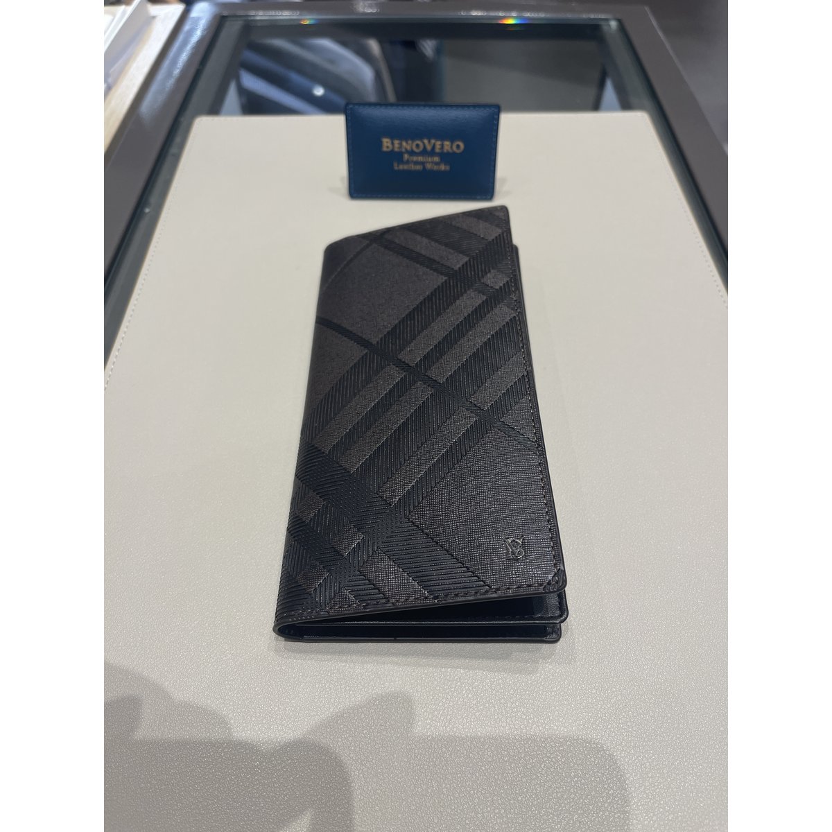 2023년 S/S BENOVERO 신상품 EDGAR CHECK 남성 장지갑 BJG1ACP3202W1 (구매시사은품증정 ...