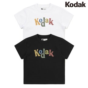 [공식]로고 아트웍 코튼 반팔 티셔츠 키즈 (2 COLOR)