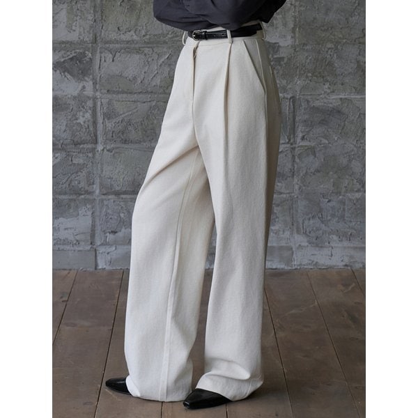 어텀 스티치 팬츠 아이보리 amr1905