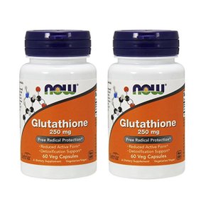 나우 엘 글루타티온 Glutathione 250mg60정x2병 0096