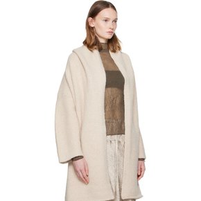 오프 화이트 카포트 코트 AW25C1069Y102 ANTIQUE MELANGE