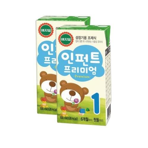 [정식품] 정식품 베지밀 1단계 인펀트 프리미엄 190ml 64개(1)