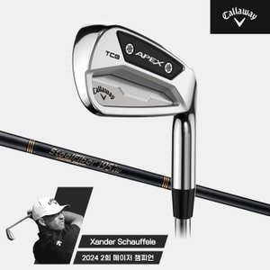 GOLFPICK [주문제작]2024 캘러웨이 APEX TCB 스틸 아이언세트[남성용][7i/4번~10번][STEELFIBER]