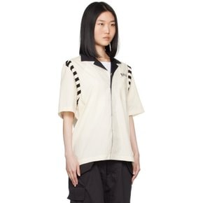 루드 오프 화이트 & 블랙 샤모니 알파인 셔츠 RHPF24SR01320 0128 White/Black