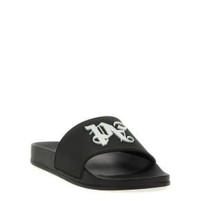 [팜 엔젤스] Sandals PMIC010R24MAT00110051005 White/Black