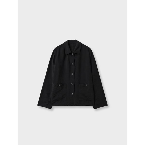 silk jacket_black
