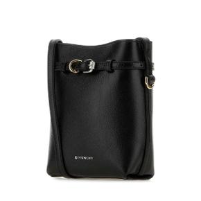 Black leather Voyou phone case BB60NAB1Q7 001