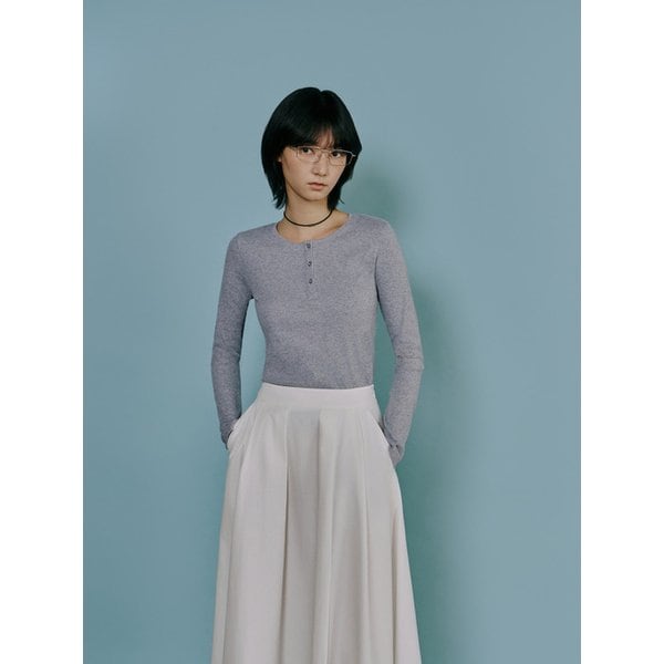 헨리넥 슬림티셔츠 AS1CT262