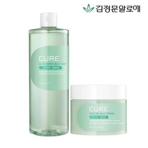 큐어 젤리토너 500ml+젤리크림 100ml