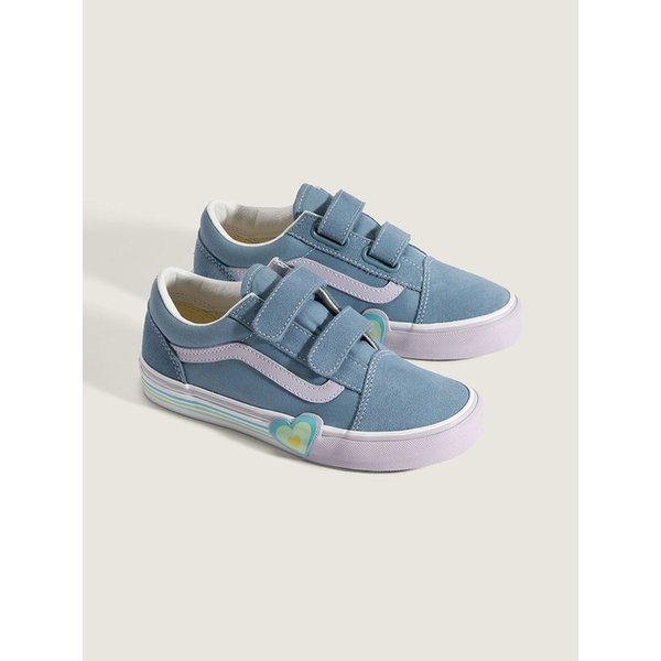 [반스 공식] 키즈 올드스쿨 벨크로 하트/ VN000D4DCFL1