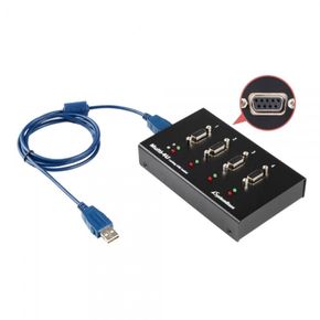 시스템베이스 MultiJS4JSUSB 232 V1.7 4포트 USB to R