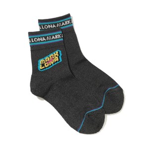 W GN GRAPHIC LOGO POINT TWINKLE MID SOCKS (LQ3YS34F)