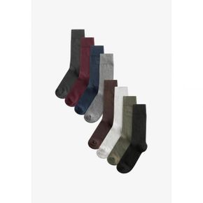 5061381 Next MARL EIGHT PACK - Socks core grey green red