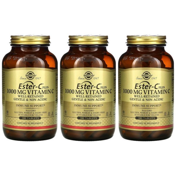 에스터 씨 플러스 중성 비타민C 1000mg 180정 X 3통