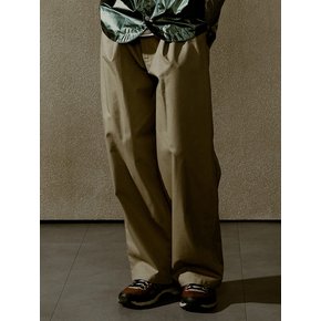 Pottery Two Tuck Pants_BEIGE