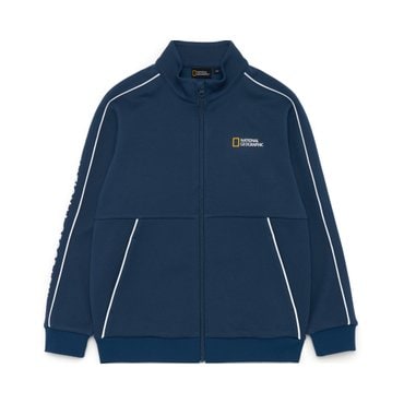 내셔널지오그래픽키즈 에센셜 트레이닝 풀 집업 T BLUE K221UFT210